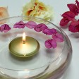 3 Inch Metallic Gold Floating Candles (12pc/Box)