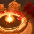 3 Inch Metallic Gold Floating Candles (12pc/Box)