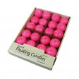 1 3/4 Inch Hot Pink Floating Candles (288pcs/Case) Bulk