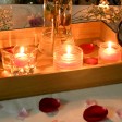 1 3/4 Inch Hot Pink Floating Candles (144pcs/Case) Bulk