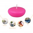 2 1/4 Inch Hot Pink Floating Candles (24pc/Box)