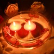 2 1/4 Inch Hot Pink Floating Candles (96pcs/Case) Bulk