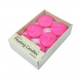 3 Inch Hot Pink Floating Candles (144pcs/Case) Bulk