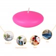 3 Inch Hot Pink Floating Candles (12pc/Box)