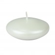 3 Inch Pearl White Floating Candles (12pc/Box)