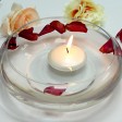 3 Inch Pearl White Floating Candles (12pc/Box)