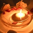 3 Inch Pearl White Floating Candles (12pc/Box)
