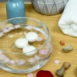 1 3/4 Inch Pearl White Floating Candles (24pc/Box)