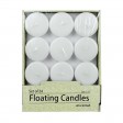 2 1/4 Inch Pearl White Floating Candles (96pcs/Case) Bulk