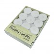 2 1/4 Inch Pearl White Floating Candles (24pc/Box)