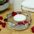 4 Inch White Floating Candles (24pcs/Case) Bulk