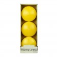 4 Inch Yellow Floating Candles (24pcs/Case) Bulk