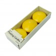 4 Inch Yellow Floating Candles (24pcs/Case) Bulk