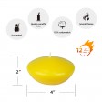 4 Inch Yellow Floating Candles (3pc/Box)