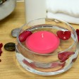 4 Inch Hot Pink Floating Candles (3pc/Box)