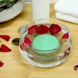 4 Inch Aqua Floating Candles (24pcs/Case) Bulk