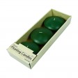 4 Inch Hunter Green Floating Candles (24pcs/Case) Bulk