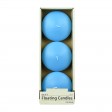 4 Inch Turquoise Floating Candles (3pc/Box)