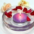 4 Inch Purple Floating Candles (3pc/Box)