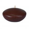 4 Inch Brown Floating Candles (3pc/Box)