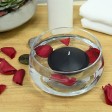 4 Inch Black Floating Candles (3pc/Box)