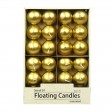 1 3/4 Inch Metallic Bronze Gold Floating Candles (288pcs/Case) Bulk