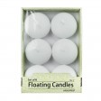 3 Inch White Floating Candles (72pc/Cases)