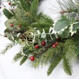 26 inch Christmas Wreath with Red Berries