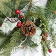 26 inch Christmas Wreath with Red Berries
