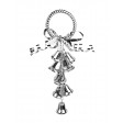 10.5 Inch Bells Door Hanger-Silver