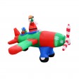 8FT Long Inflatable Santa Flies A Plane
