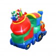 8FT Santa In The Train Inflatable