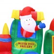 8FT Santa In The Train Inflatable