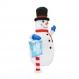 8FT Snowman with Sign Inflatable