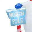 8FT Snowman with Sign Inflatable