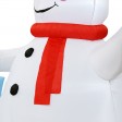 8FT Snowman with Sign Inflatable