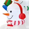 7FT Snowman Family Inflatable
