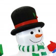 7FT Snowman Family Inflatable