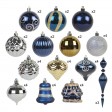 Combo 43Pk Asst Shapes-3 Gold/blue/Silver