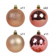 Combo 55Pc Christmas Ornament-Brown
