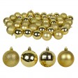 Combo 55Pc Christmas Ornament-Gold