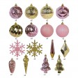 Rustic 40Pk Asst Styles-pink/gold