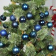 48Pk Christmas Ornament- Blue