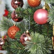 48Pk Christmas Ornament-Brown