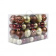 68Pk Christmas Shatterproof Ornaments-Multi