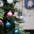 100Pk Christmas Shatterproof Ornaments-Multi