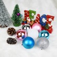 100Pk Christmas Shatterproof Ornaments-Multi