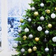 100Pk Christmas Shatterproof Ornaments-Multi