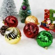 30Pk Christmas Shatterproof Ornaments-Multi