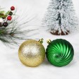 30Pk Christmas Shatterproof Ornaments-Multi